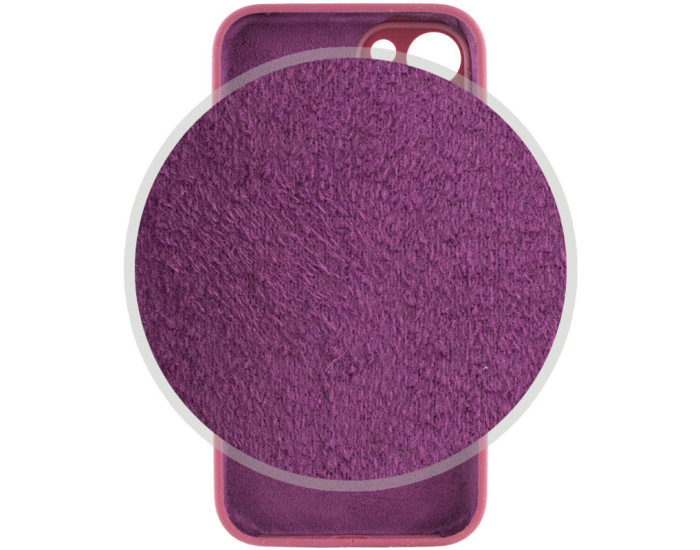 Чехол-силикон оригинал Full Camera Soft Matte iPhone 14 Plus, красная роза