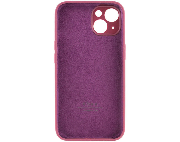 Чехол-силикон оригинал Full Camera Soft Matte iPhone 14 Plus, красная роза