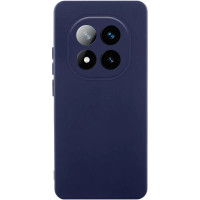 Чехол-силикон Getman Liquid Silk Full Camera Xiaomi Redmi Note 15 Pro Plus 5G / Poco M8 Pro, темно-синий