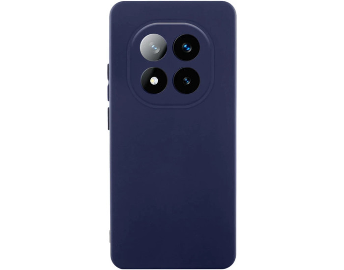 Чехол-силикон Getman Liquid Silk Full Camera Xiaomi Redmi Note 15 Pro Plus 5G / Poco M8 Pro, темно-синий