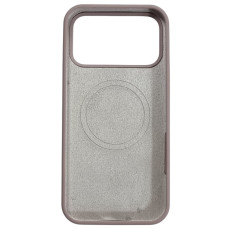 Чехол-силикон оригинал Full Soft Matte with MagSafe iPhone 17 Pro Max, розовый песок
