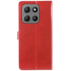 Чохол-книга шкіряний GETMAN Elegant Motorola Moto G15 4G червоний