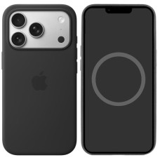 Чехол-силикон оригинал Full Soft Matte with MagSafe and Animation iPhone 17 Pro, Black
