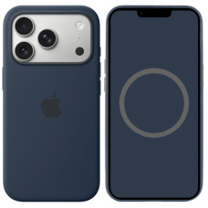 Чехол-силикон оригинал Full Soft Matte with MagSafe and Animation iPhone 17 Pro, Midnight