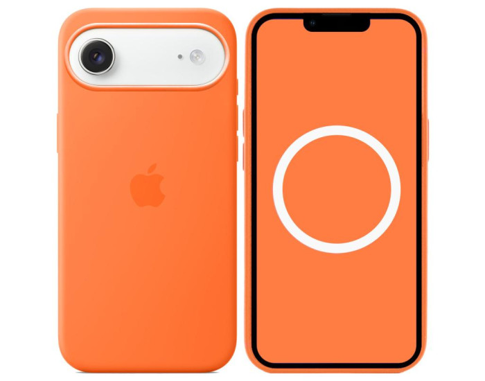 Чохол-силікон оригінал Full Soft Matte with MagSafe and Animation iPhone Air, Orange