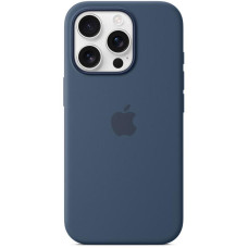 Чехол-силикон оригинал Full Soft Matte with MagSafe and Animation iPhone 16 Pro Max, Denim