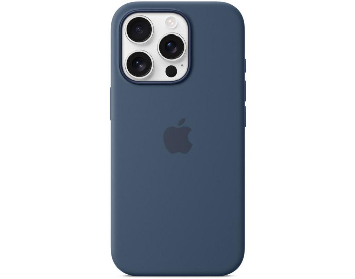 Чехол-силикон оригинал Full Soft Matte with MagSafe and Animation iPhone 16 Pro Max, Denim