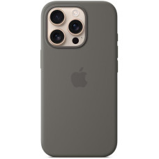 Чехол-силикон оригинал Full Soft Matte with MagSafe and Animation iPhone 16 Pro, Stone gray