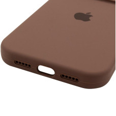Чехол-силикон оригинал Case Full Camera iPhone 17 Pro Max (Коричневый / Brown)