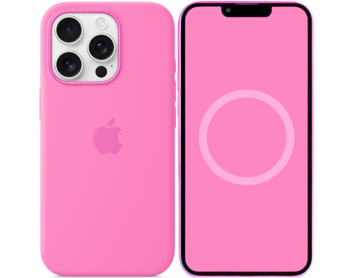 Чохол-силікон оригінал Full Soft Matte with MagSafe and Animation iPhone 16 Pro, Peony