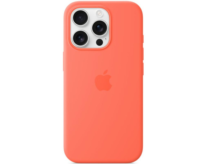 Чохол-силікон оригінал Full Soft Matte with MagSafe and Animation iPhone 16 Pro, Tangerine
