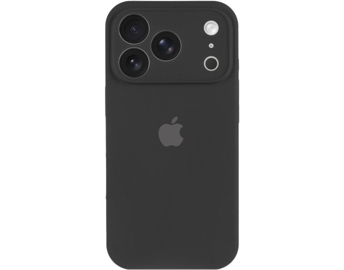 Чехол-силикон оригинал Case Full Camera iPhone 17 Pro Max (Черный / Black)