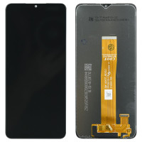 Дисплей з сенсорним екраном (модуль) Samsung A136 A13 5G/ A047 A04s, чорний, переклеювання, REV0.1