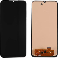Дисплей з сенсорним екраном (модуль) Samsung A16 4G/ A166/ A266/ M166, чорний, OLED