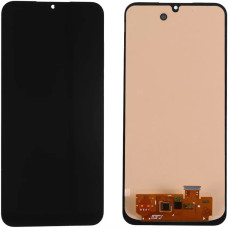 Дисплей з сенсорним екраном (модуль) Samsung A16 4G/ A166/ A266/ M166, чорний, OLED