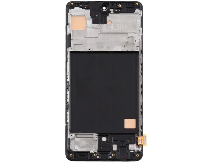 Дисплей з сенсорним екраном (модуль) Samsung A515 A51 2019/ M317 M31s, чорний з рамкою, з регулюванням яскравості, TFT