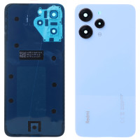 Задня панель корпуси для Xiaomi Redmi 12, Sky Blue з склом камери, оригінал