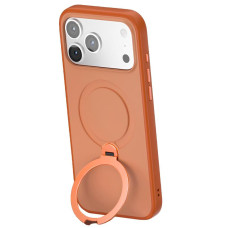 Чехол-силикон Ummi Colorful with MagSafe HQ Ring iPhone 17 Pro Max (Оранжевый / Orange)