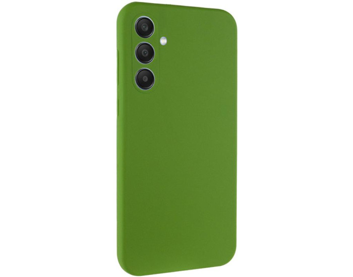 Чехол-силикон Ummi Lakshmi Full Camera Samsung A36 5G (Зеленый / Dark green)