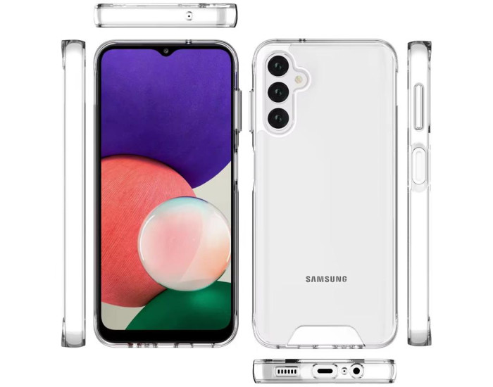 Чохол-силікон Space Case transparent Samsung A37 5G /A36 5G /A56 5G /A27 5G, Прозорий