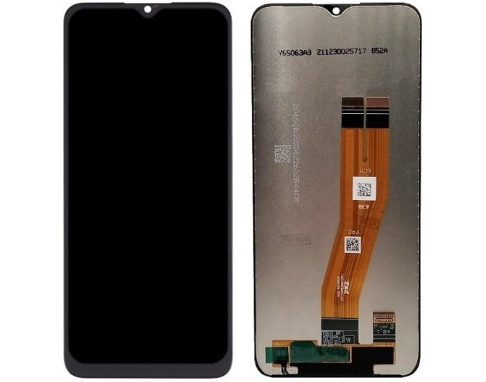 Дисплей с сенсорным экраном (модуль) Samsung A035 A03, черный, оригинал
