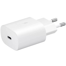Сетевое зарядное устройство Samsung 25W с кабелем Type-C to Type-C (EP-TA800XWE) (EU) Белый (100% оригинал)