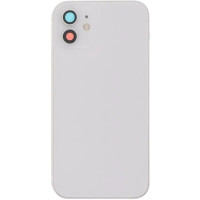 Корпус для iPhone 12 с держателем SIM карты, с боковыми кнопками, белый (US)