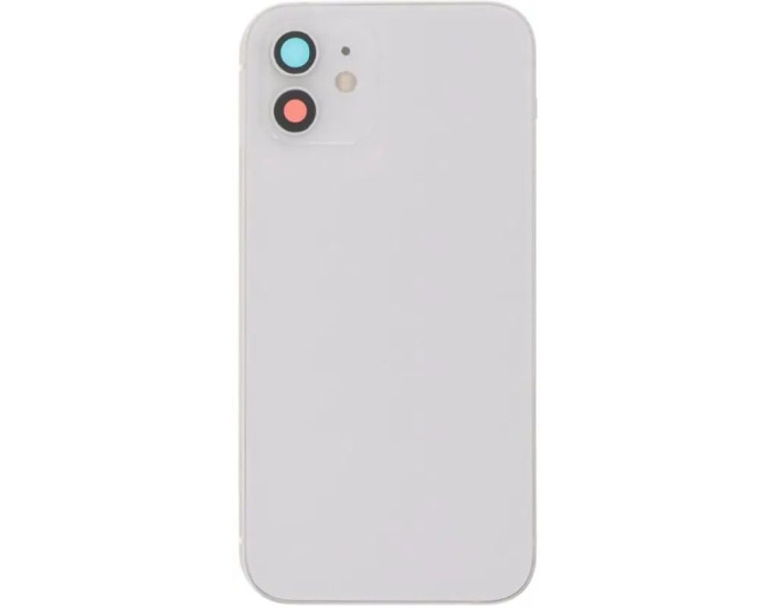 Корпус для iPhone 12 з тримачем SIM карти, з бічними кнопками, Білий (US)