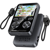 Портативная батарея (Power Bank) Hoco Q47 Shine PD20W With game console 10 000mAh, Metal Gray