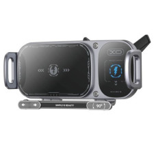 Автодержатель в дефлектор XO WX042 15W, Black (безпроводная зарядка)