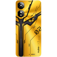 Задня кришка для ZTE Nubia Neo 2, з склом камери, Sunfire Yellow, оригінал