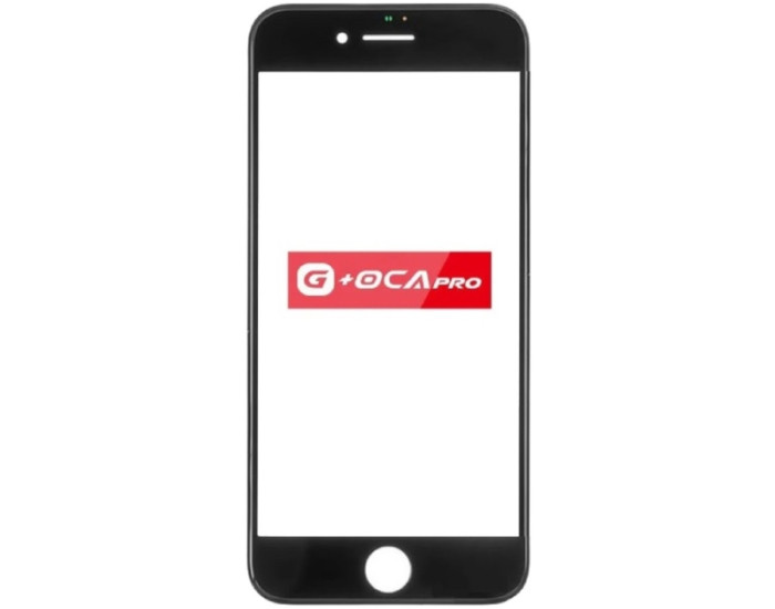 Сенсор Apple iPhone 8/ SE 2020 с OCA-пленкой, с рамкой, черный, оригинал G+OCA PRo