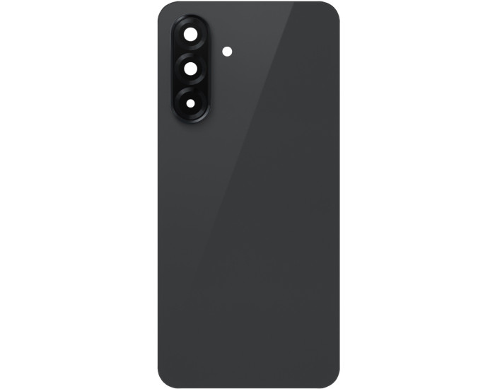 Задняя панель корпуса для Samsung A366 Galaxy A36, со стеклом камеры, Black, оригинал