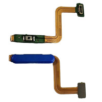 Шлейф для Samsung A225 Galaxy A22 4G, сканер відбитка пальця (Touch ID) Blue