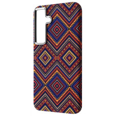 Чехол-силикон WAVE Gleam Case with Magnetic Ring Samsung S25 (Bright Omament)