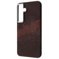 Чехол-силикон WAVE Gleam Case with Magnetic Ring Samsung S26 (Milky Way)