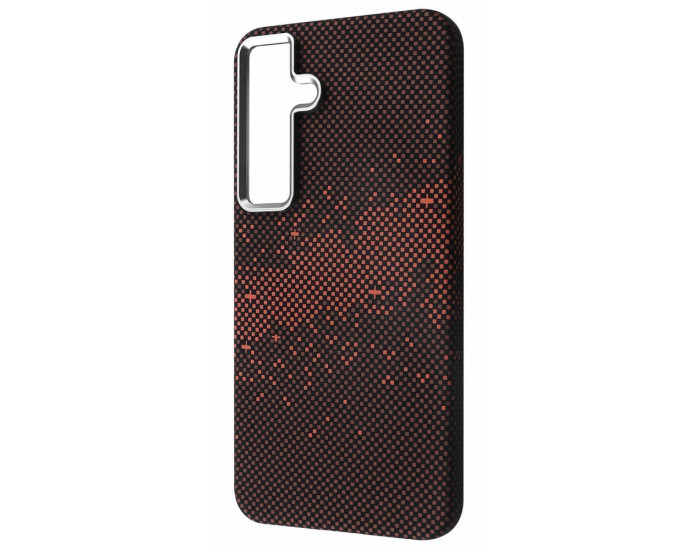 Чехол-силикон WAVE Gleam Case with Magnetic Ring Samsung S26 (Milky Way)