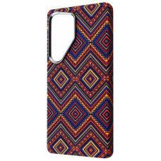Чехол-силикон WAVE Gleam Case with Magnetic Ring Samsung S26 Ultra (Bright Omament)