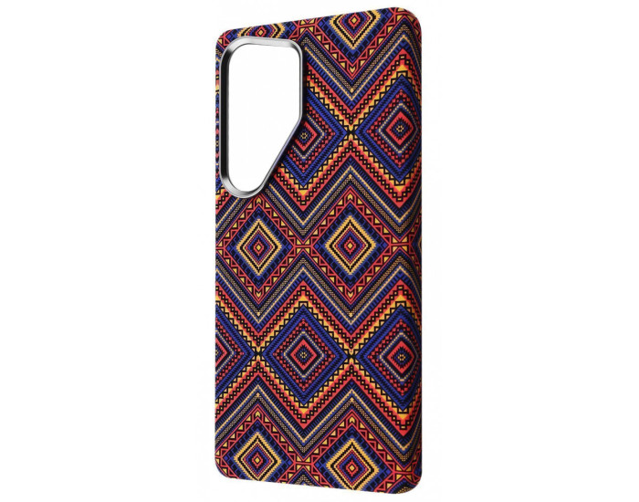 Чохол-силікон WAVE Gleam Case with Magnetic Ring Samsung S26 Ultra (Bright Omament)