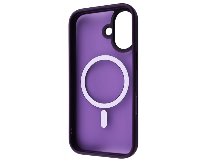 Чехол-силикон WAVE Matte Insane Case with Magnetic Ring iPhone 17 Grey