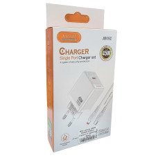 Сетевое зарядное устройство Jokade JB092 QIAOSEN 45W (USB-C) с кабелом (Type-C-Lightning) белый