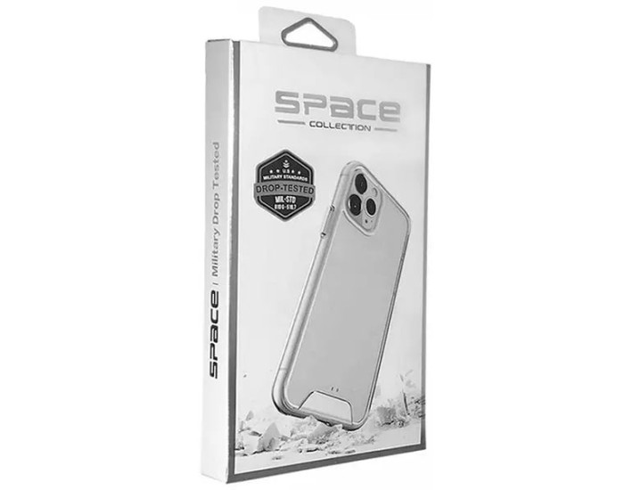 Чехол-силикон Space Collection Samsung A22/ M32/ M22 Прозрачный