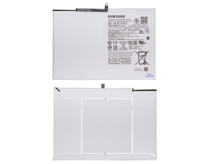 Акумулятор Samsung WT-S-W11 Samsung X210 Galaxy Tab A9 Plus, X215 Galaxy Tab A9 Plus LTE, Li-Polymer, 7040 mAh, оригінал