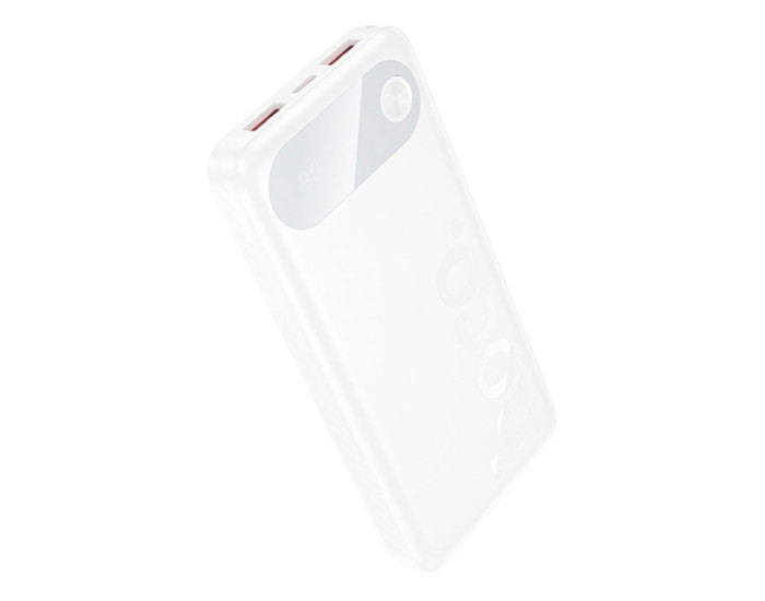 Портативная батарея (Power Bank) Hoco J154 Victorious (22.5W+PD20W) Fully compatible 10 000mAh, White