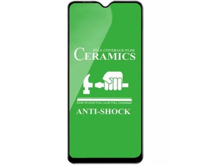 Захисне Скло (Гнучка Кераміка) Realme C21Y /C25Y, Black