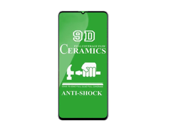 Захисне Скло (Гнучка Кераміка) Samsung A217 A21s/ A715/ M51/ K30, Black