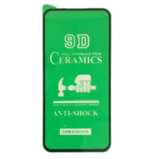 Захисне Скло 9D (Гнучка Кераміка) Samsung A356 A35 5G/ A556 A55 5G, Black