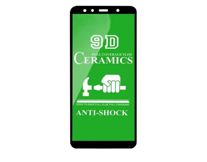Захисне Скло (Гнучка Кераміка) Samsung A750 A7 (2018) Black