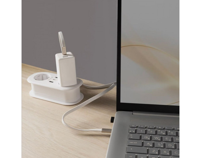 Кабель Proove Airline Type-C to Lightning (30W/1m) White