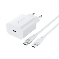 Сетевое зарядное устройство Proove Rapid 30W (Type-C) + cable Type-C (Белый  White)